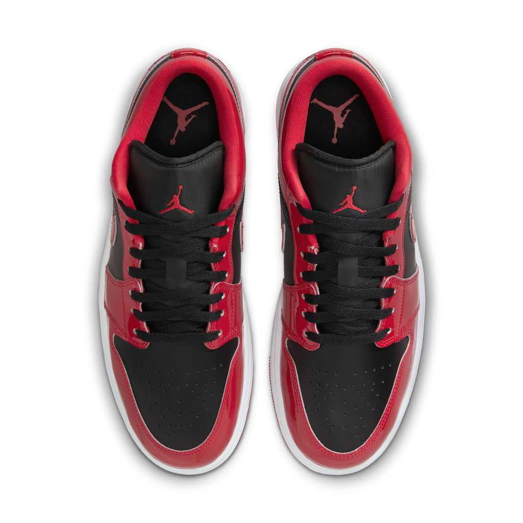 AIR JORDAN 1 LOW SE - BLACK/VARSITY RED-WHITE