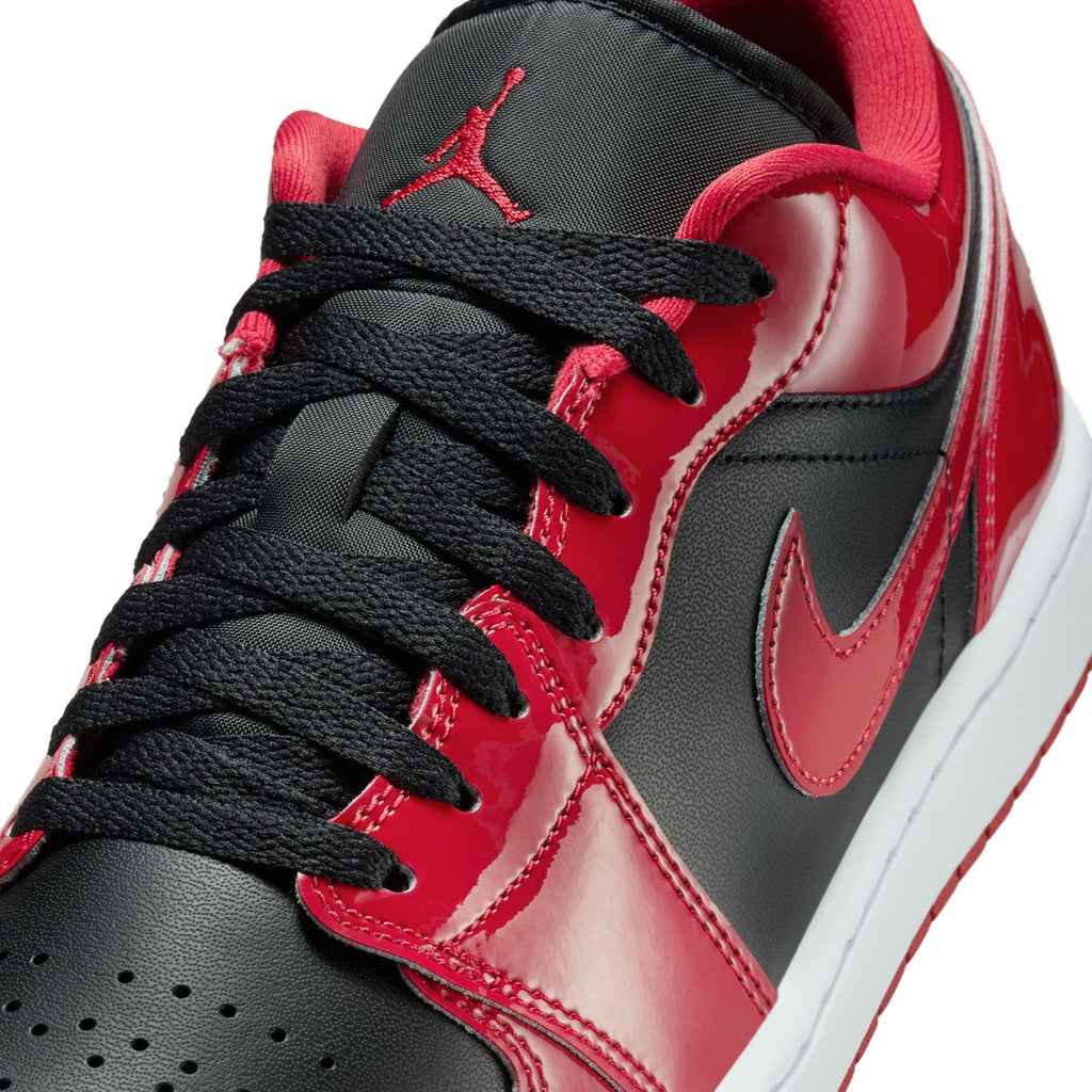 AIR JORDAN 1 LOW SE - BLACK/VARSITY RED-WHITE