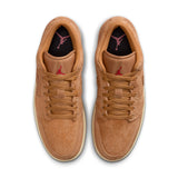 AIR JORDAN RETRO LOW SE - FLAX/FLAX-VARSITY RED-MUSLIN