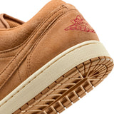 AIR JORDAN RETRO LOW SE - FLAX/FLAX-VARSITY RED-MUSLIN
