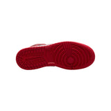 AIR JORDAN 1 MID GS - BLACK/VARSITY RED-WHITE