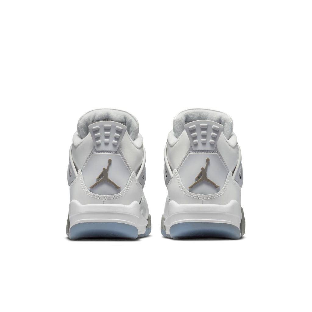 AIR JORDAN 4 RETRO 'BLUE CHILL' GS -	PHOTON DUST/BLUE CHILL-FLAT PEWTER-WHITE
