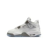 AIR JORDAN 4 RETRO 'BLUE CHILL' GS -	PHOTON DUST/BLUE CHILL-FLAT PEWTER-WHITE