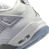 AIR JORDAN 4 RETRO 'BLUE CHILL' GS -	PHOTON DUST/BLUE CHILL-FLAT PEWTER-WHITE