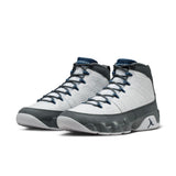 AIR JORDAN 9 RETRO - WHITE/FRENCH BLUE-FLINT GREY