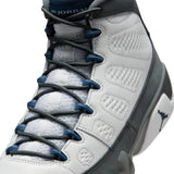 AIR JORDAN 9 RETRO - WHITE/FRENCH BLUE-FLINT GREY