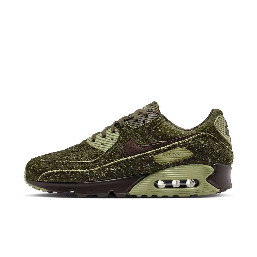 NIKE AIR MAX 90 PRM	"SKUNK" - CARGO KHAKI/VELVET BROWN-OLD MOSS