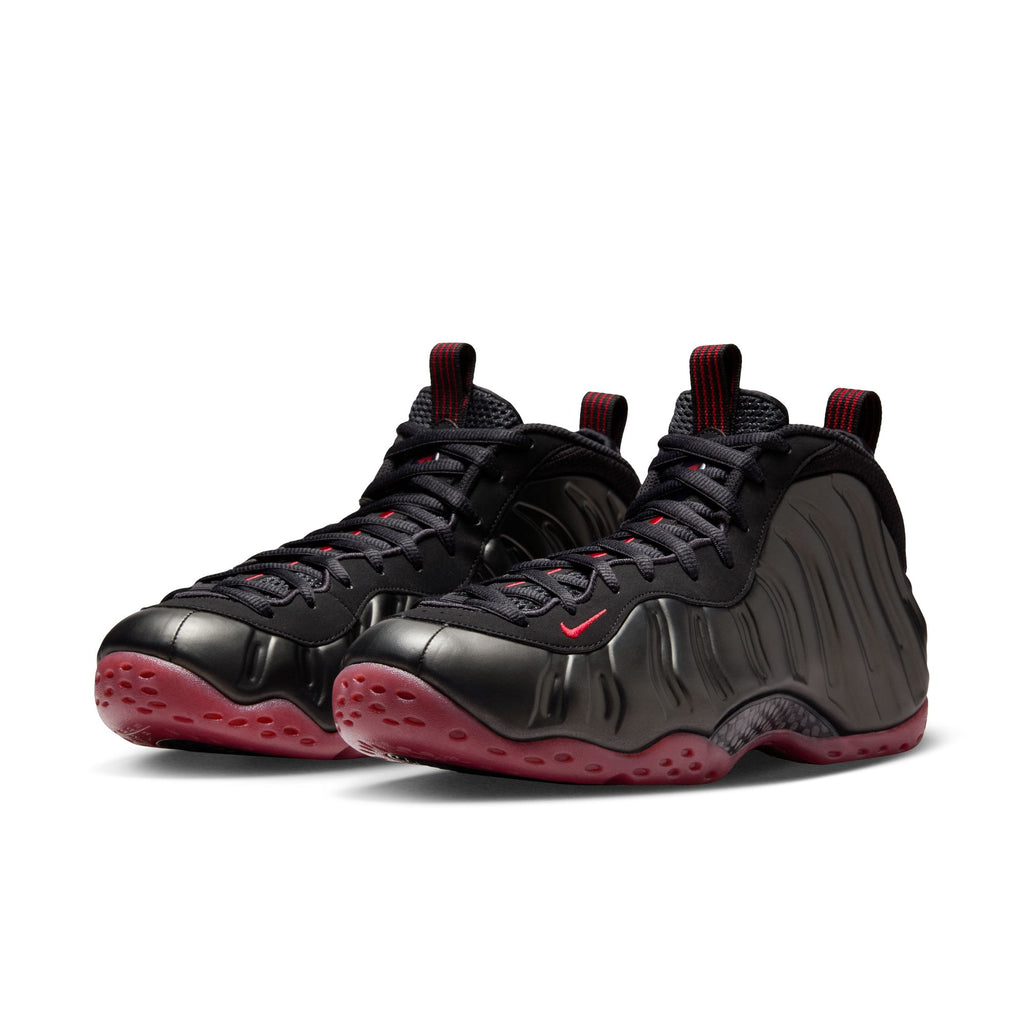 NIKE AIR FOAMPOSITE ONE - BLACK/VARSITY RED