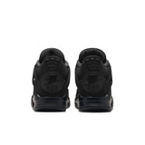 AIR JORDAN 4 RETRO 'BLACK CAT' GS - BLACK/BLACK-LT GRAPHITE