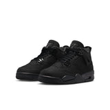 AIR JORDAN 4 RETRO 'BLACK CAT' GS - BLACK/BLACK-LT GRAPHITE