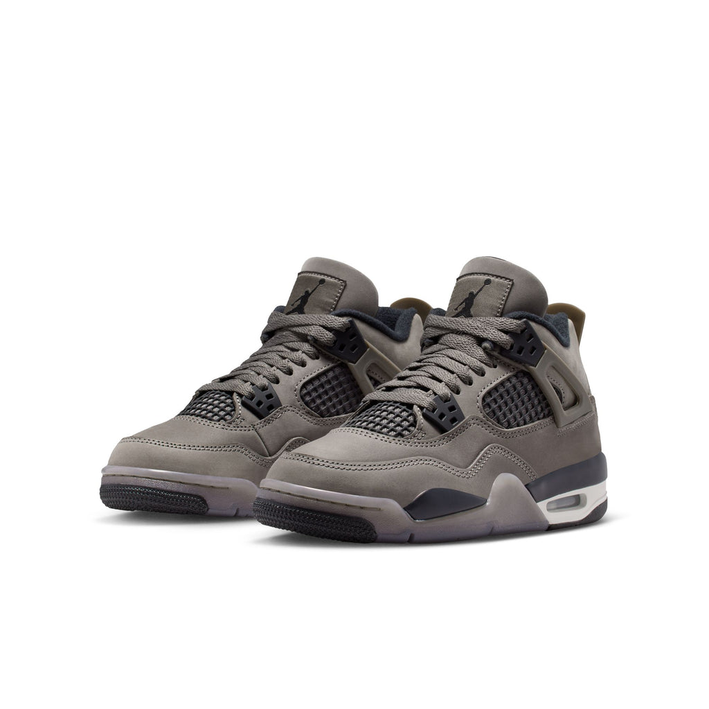 AIR JORDAN 4 RETRO "CAVE STONE AND ROCK" GS - CAVE STONE/BLACK-PHANTOM