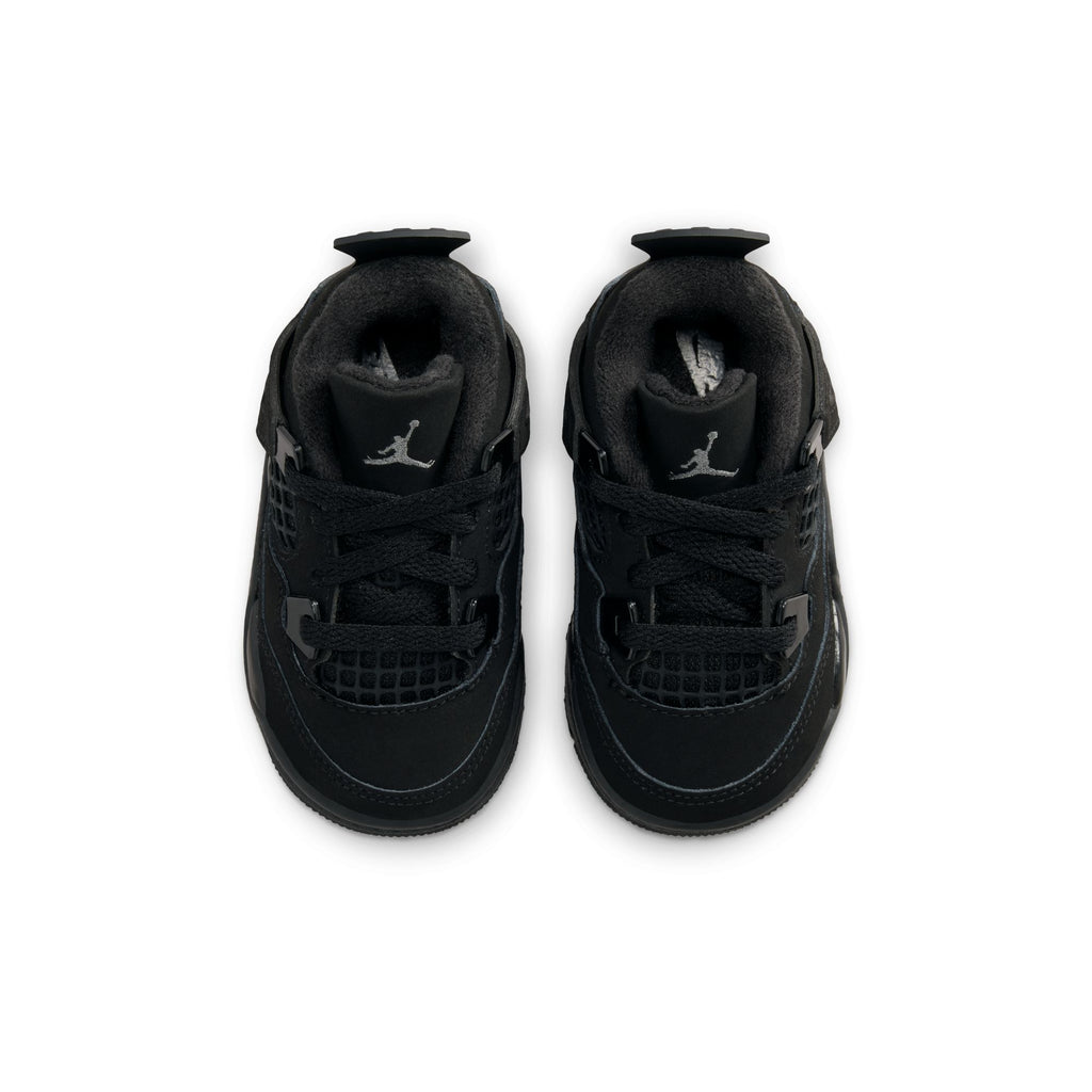 AIR JORDAN 4 RETRO 'BLACK CAT' TD - BLACK/BLACK-LT GRAPHITE