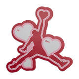 AIR JORDAN 4 RETRO GS - WHITE/MED SOFT PINK-HALF BLUE