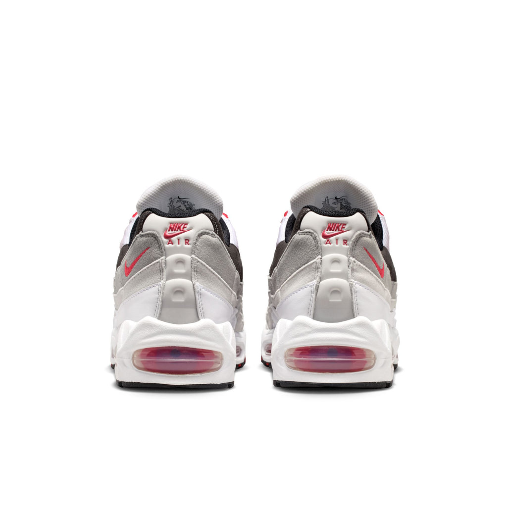 NIKE AIR MAX 95 BIG BUBBLE PRM - WHITE/COMET RED-NEUTRAL GREY-MEDIUM GREY