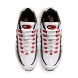 NIKE AIR MAX 95 BIG BUBBLE PRM - WHITE/COMET RED-NEUTRAL GREY-MEDIUM GREY