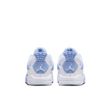 AIR JORDAN 4 RETRO 'ALUMINUM' TD - WHITE/ALUMINUM-BLUE TINT-OIL GREEN