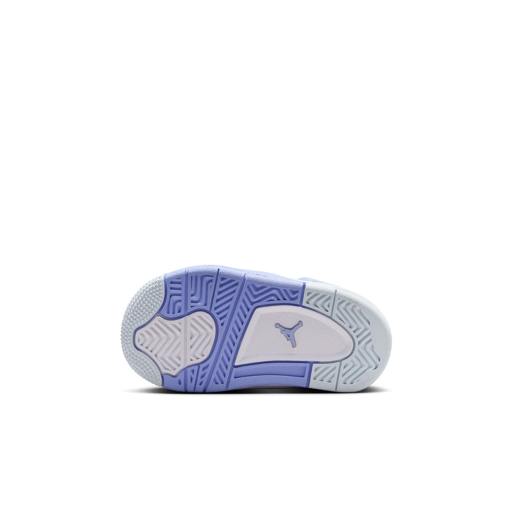 AIR JORDAN 4 RETRO 'ALUMINUM' TD - WHITE/ALUMINUM-BLUE TINT-OIL GREEN