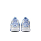 AIR JORDAN 4 RETRO 'ALUMINUM' PS - WHITE/ALUMINUM-BLUE TINT-OIL GREEN