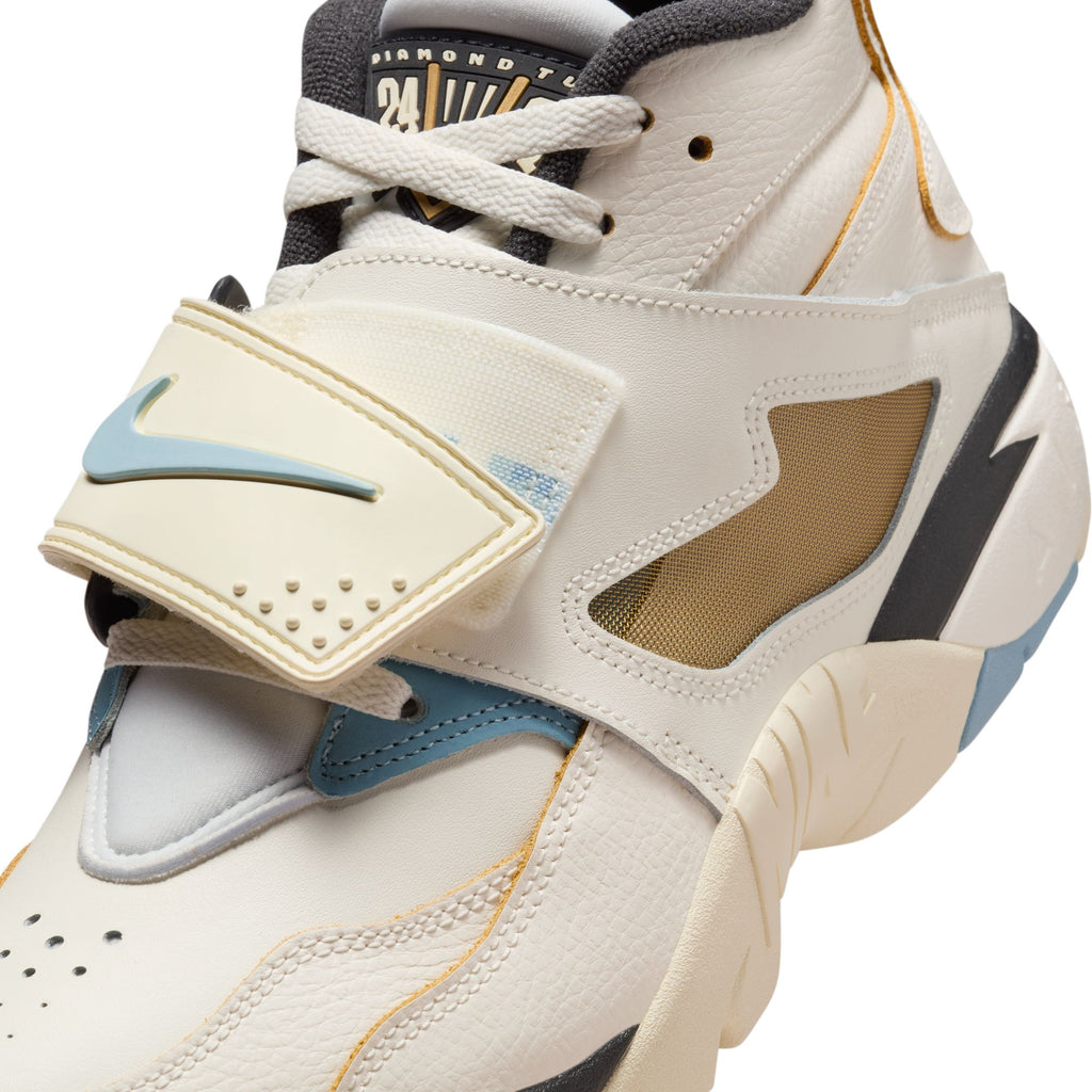 NIKE AIR DIAMOND TURF - SAIL/MICA BLUE-COCONUT MILK-OFF NOIR