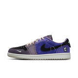 AIR JORDAN 1 RETRO LOW - REGENCY PURPLE/VAPOR GREEN-BLACK