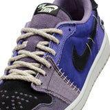 AIR JORDAN 1 RETRO LOW - REGENCY PURPLE/VAPOR GREEN-BLACK
