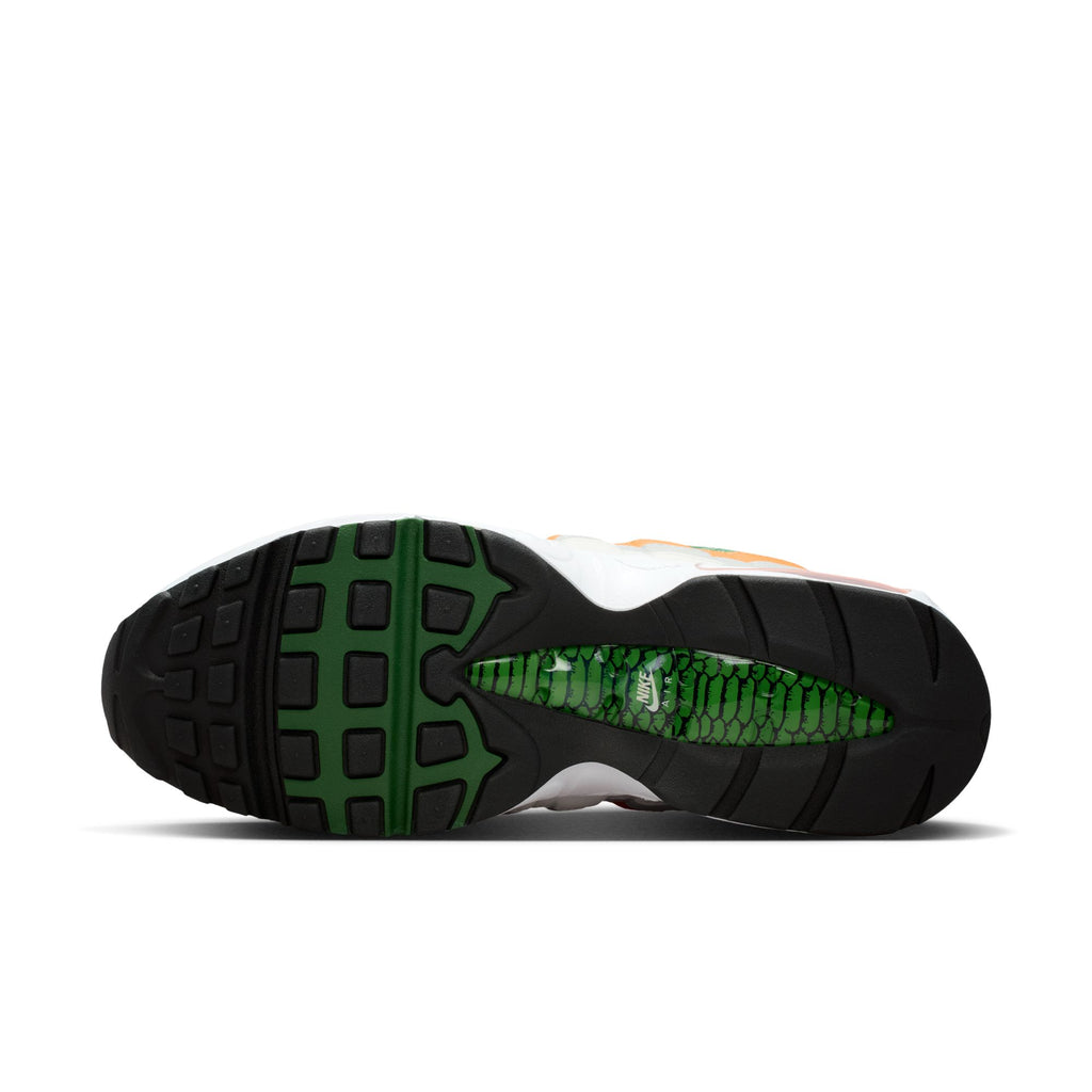 NIKE AIR MAX 95 "BIG BUBBLE" x YARDRUNNERS FLORIDA A&M UNIVERSITY - BLACK/WHITE-ORANGE HORIZON
