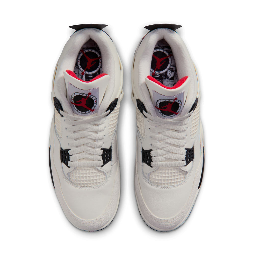 AIR JORDAN 4 'FLIGHT CLUB' - SAIL/BLACK-UNIVERSITY RED