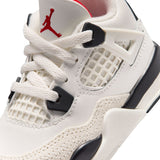 AIR JORDAN 4 TD 'FLIGHT CLUB' - SAIL/BLACK-UNIVERSITY RED
