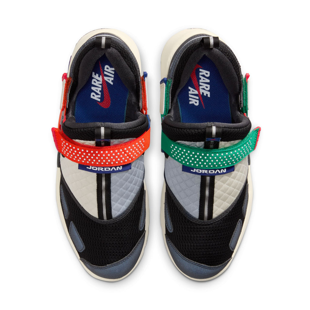 WOMENS AIR JORDAN TRUNNER LX - BLACK/WHITE-COCONUT MILK-ORANGE BLAZE
