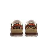 WOMENS NIKE DUNK LOW - KHAKI/TEAM RED-BAROQUE BROWN-PEARL WHITE