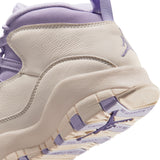 WOMENS AIR JORDAN 10 RETRO - CHALK/HYDRANGEAS-WILD GRAPE