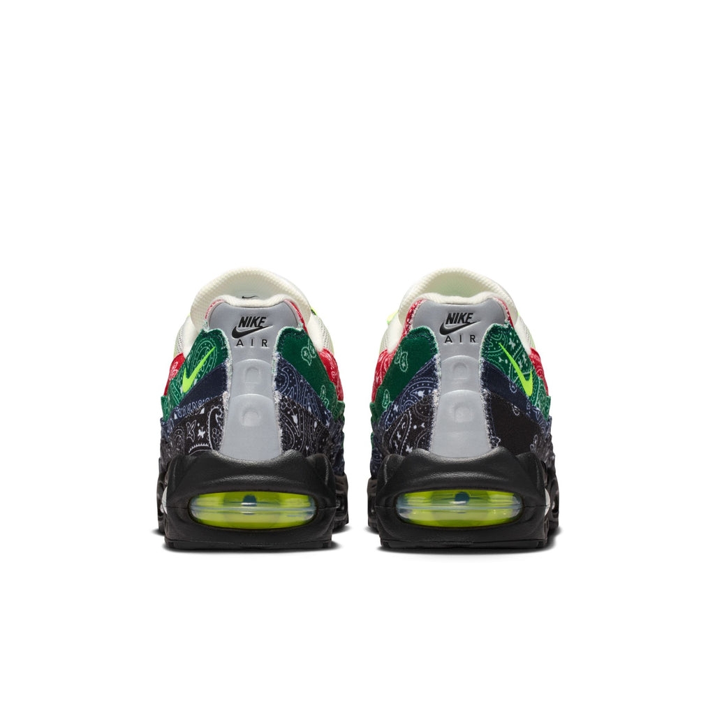 NIKE AIR MAX 95 BIG BUBBLE SP -SAIL/VOLT/UNIVERSITY RED/SPORT GREEN