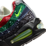 NIKE AIR MAX 95 BIG BUBBLE SP -SAIL/VOLT/UNIVERSITY RED/SPORT GREEN