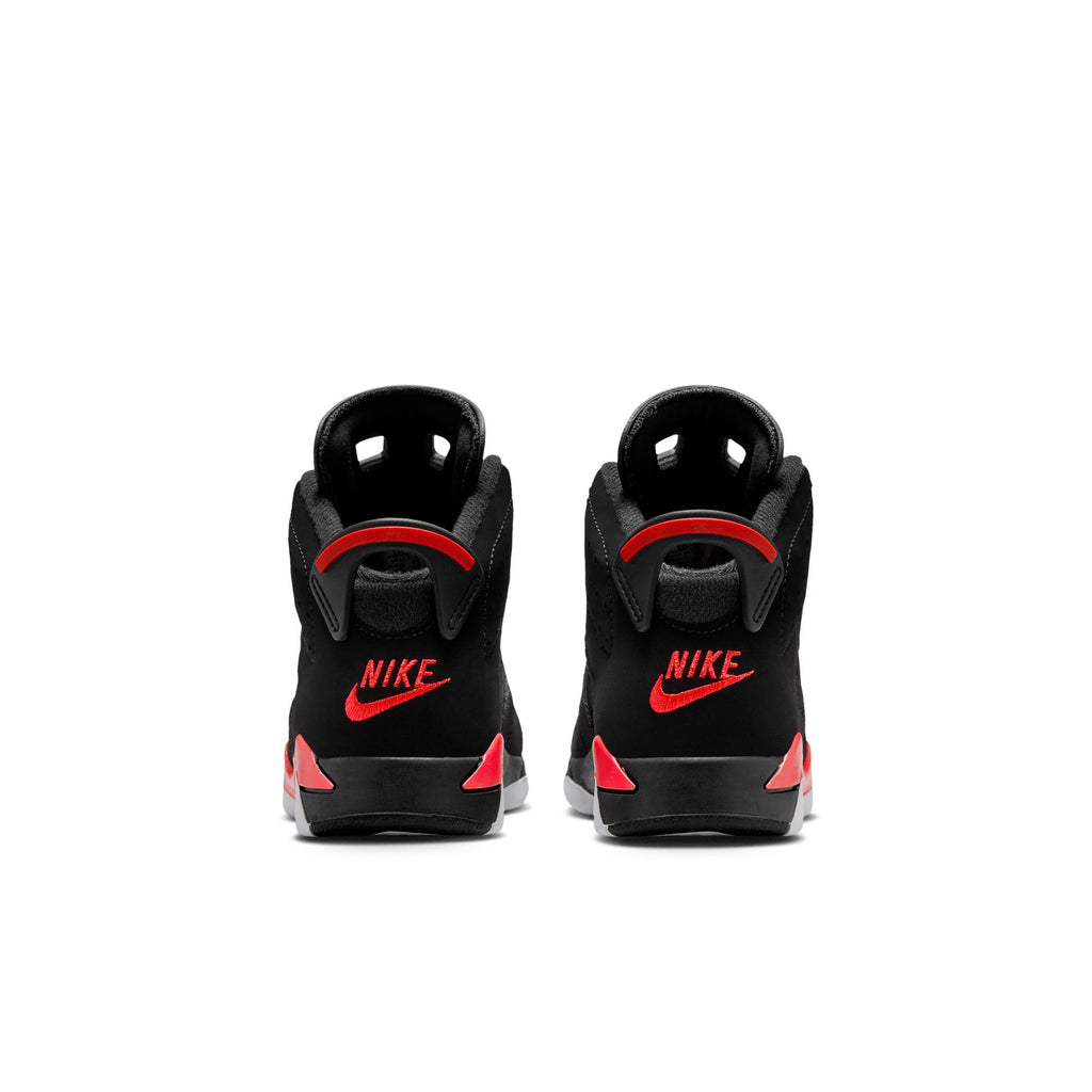 AIR JORDAN 6 RETRO PS "INFRARED SALESMAN" - BLACK/LT CRIMSON
