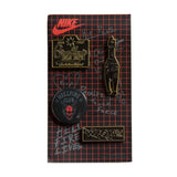 NIKE  AIR FOAMPOSITE ONE X STRANGER THINGS 'VECNA' - BLACK/BRIGHT CRIMSON-OFF NOIR