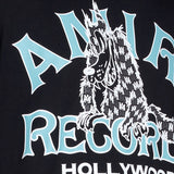 AMIRI RECORDS WOLF TEE - BLACK