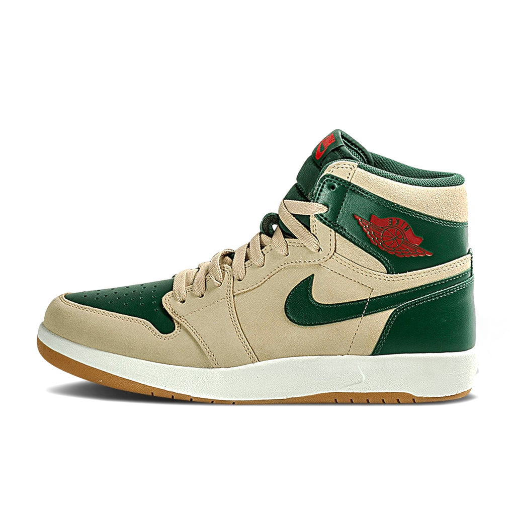 AIR JORDAN 1 HIGH THE RETURN - SND DNUWRSTY RD-GRG GRN-WHITE