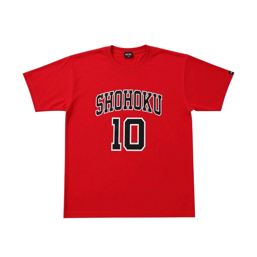 AIR JORDAN RETRO VI SLAM DUNK SHOHOKU T-SHIRT - RED
