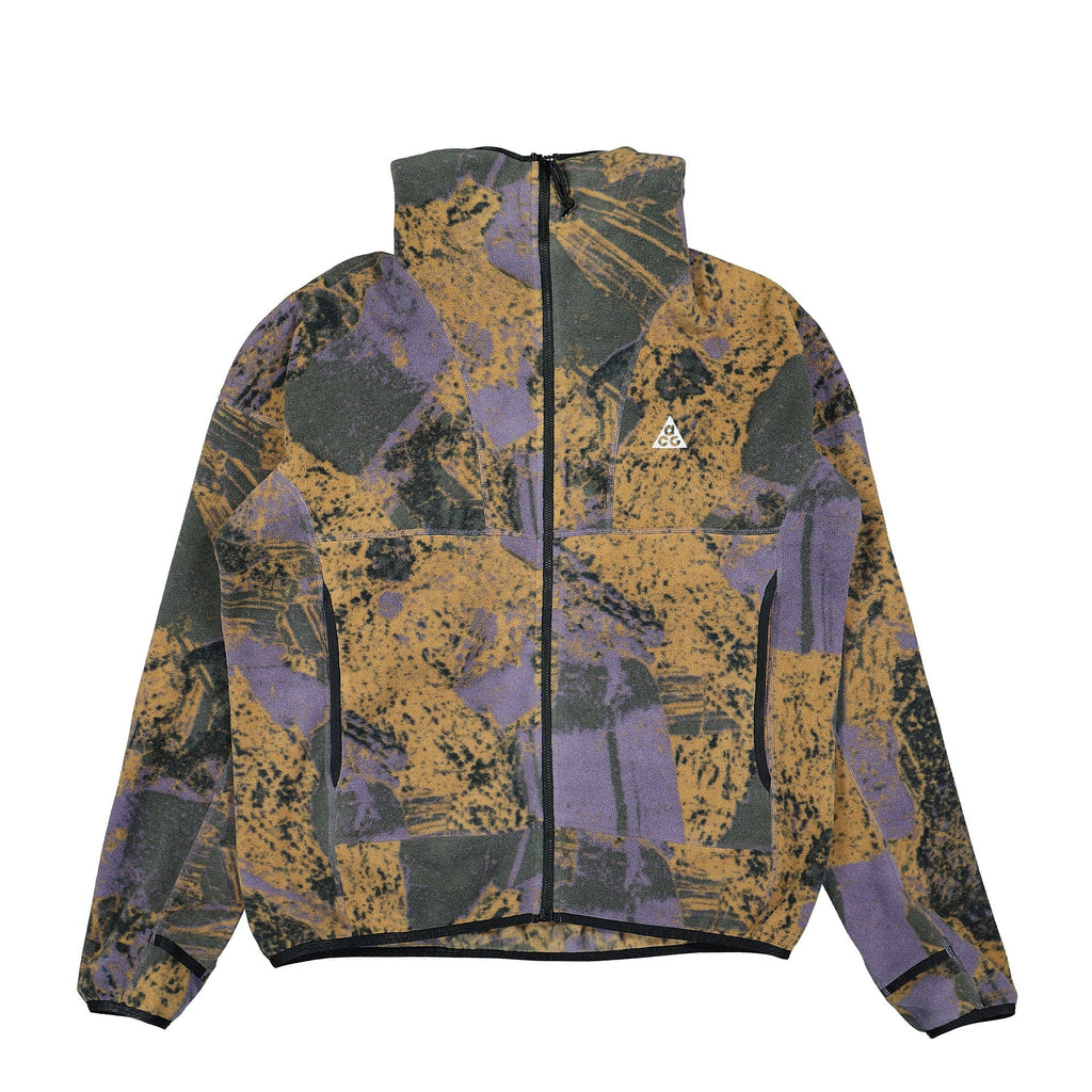 WOMENS NIKE NRG TF ACG WOLF TREE FULL ZIP JACKET - BLACK/MULTI
