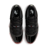 AIR JORDAN 11 RETRO LOW 'BRED' - BLACK/VARSITY RED-WHITE