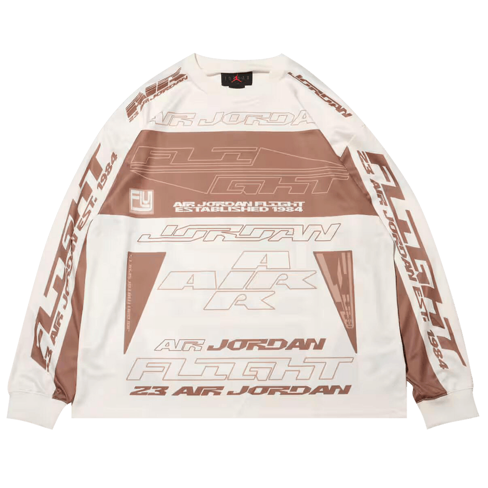 AIR JORDAN MVP SWEATER - SAIL/ARCHAEO BROWN