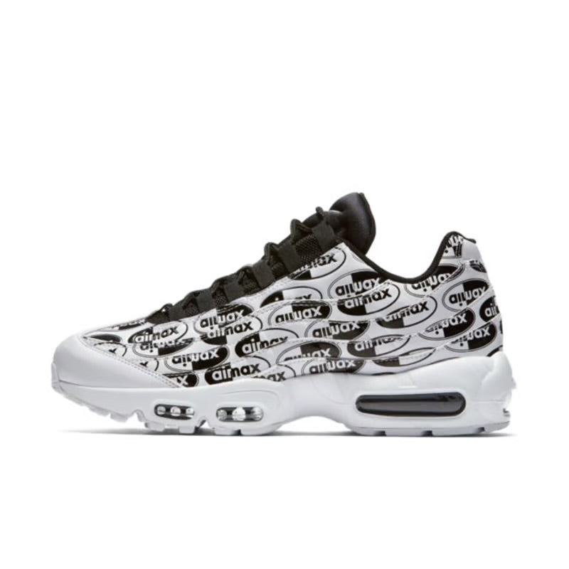 NIKE AIR MAX 95 PRM - WHITE/WHItE-BLACK
