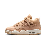 WOMEN'S AIR JORDAN 4 RETRO -  HEMP/LT OREWOOD BRN