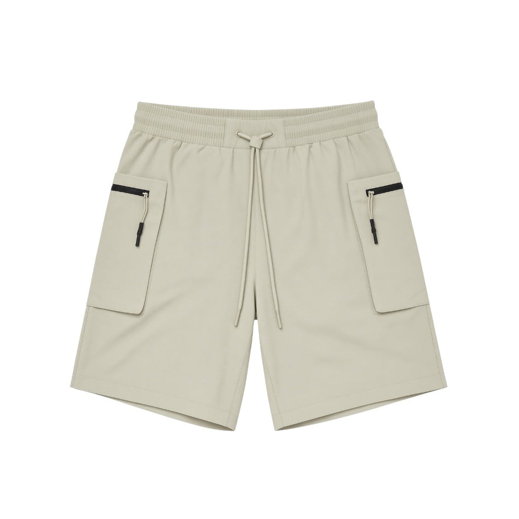 NIKE SPORTSWEAR TECH PACK WOVEN UTILITY SHORTS - OLIVE AURA/BLACK/OLIVE AURA