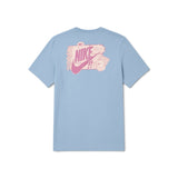 NIKE SPORTSWEAR TEE SHOE BOX PRINTING - BLUE