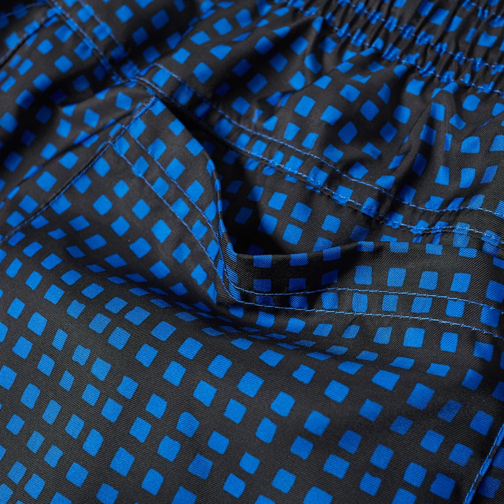 NIKE RETRO GRID WOVEN SHORTS - GAME ROYAL/WHITE