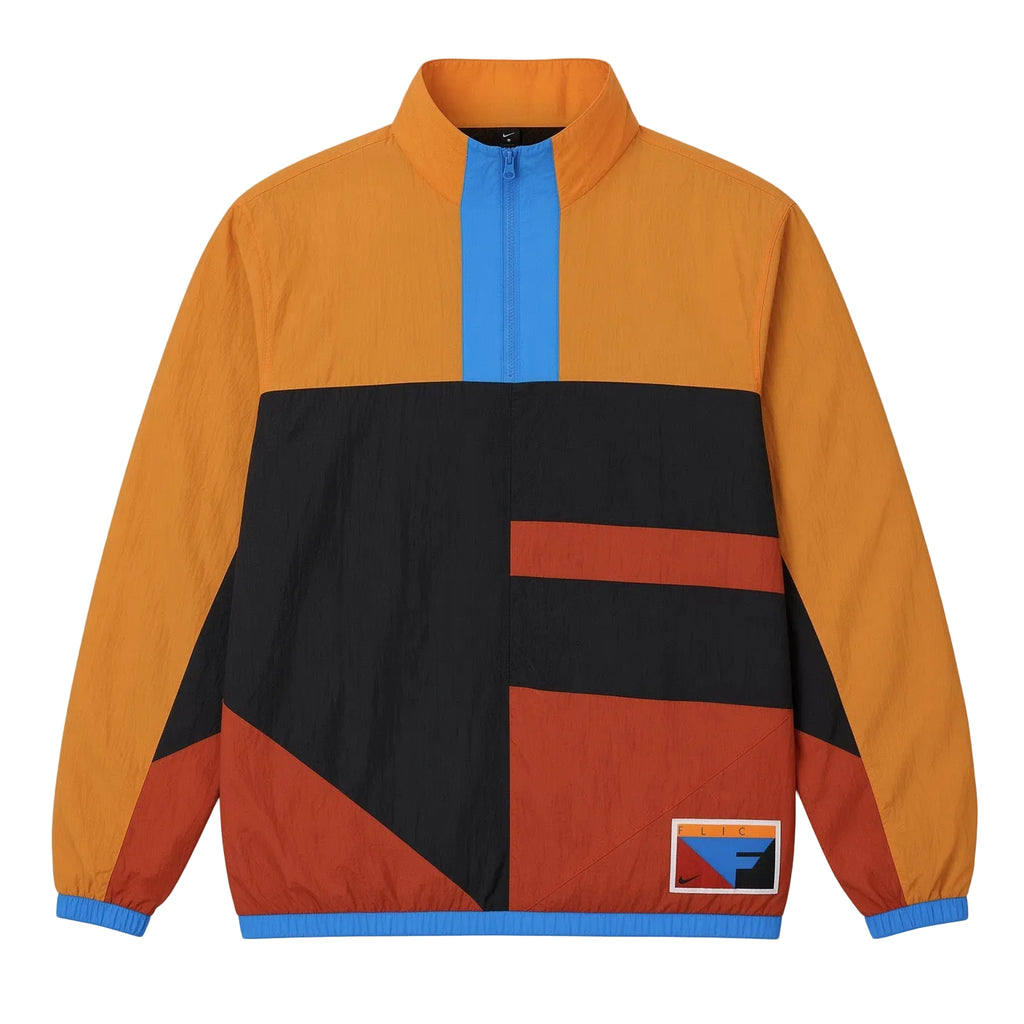 NIKE FLIGHT JACKET - BLACK/ORANGE