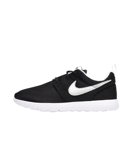 NIKE ROSHE ONE PS - BLACK /METALLIC SILVER