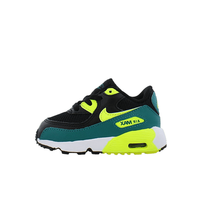NIKE AIR MAX 90 MESH TD - BLACK/VOLT/RIO TEAL/WHITE