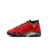 AIR JORDAN 14 RETRO “CHALLENGE RED” GS - CHALLENGE RED/BLACK-VIBRANT YELLOW